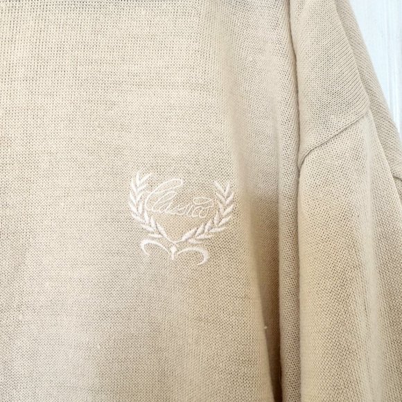 Private Club Mock Neck Ballon Sleeve Light Sweater | US L - Picture 2 of 5